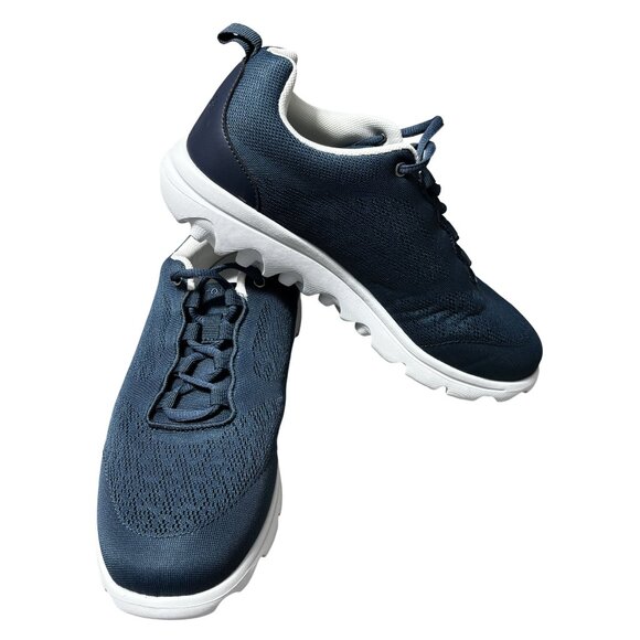 Propét Shoes - Propét Womens TravelActiv Sneakers Navy Size 9 4E Lightweight & Comfortable